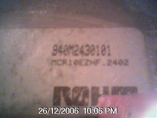Reel of capacitors rohm MCR10EZMF 2402 840M2430101 