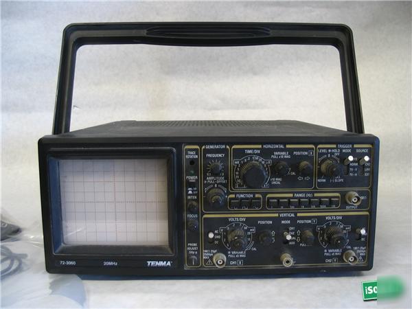 Tenma 20MHZ oscilloscope 72-3060