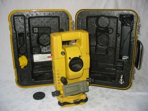 Topcon gts-303 dual display total station for surveying