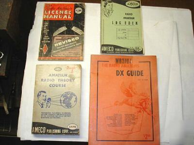 Vintage amateur ham radio books