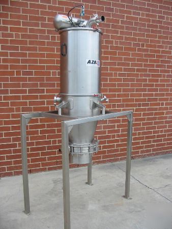 Stainless steel azo transloader powder conveying system