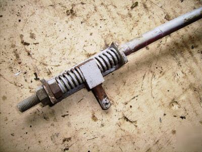 1940 farmall h tractor throttle shaft dash to front