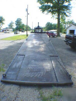1978 landoll trailer 32 ft implement flatbed car hauler