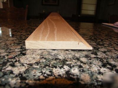 6IN red oak baseboard moulding molding trim hardwood 6F