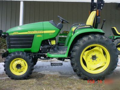 John deere 4410 utility tractor