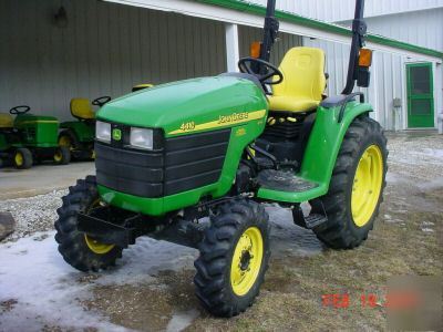 John deere 4410 utility tractor