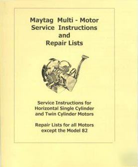 Maytag gas hit & miss engine service manual