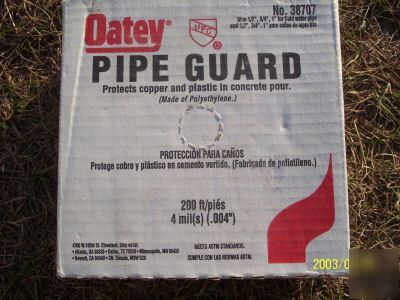New oatey pipe guard 200 ft 4 mil 38708 copper plastic 