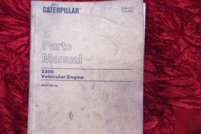  original caterpillar 3306 parts manual