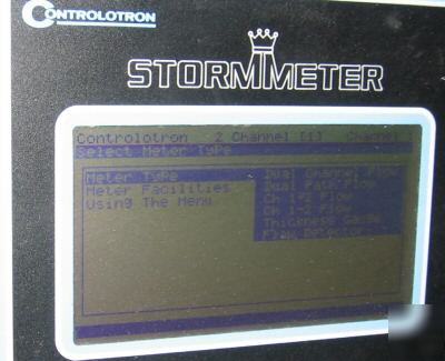 Controlotron 1010P/wp universal portable flowmeter