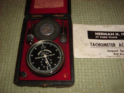 Herman h. sticht dial tachometer - excellent condition