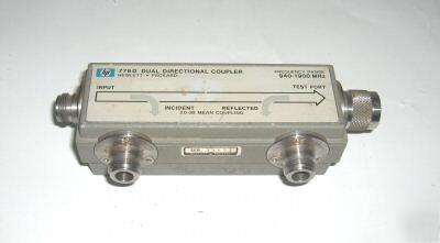 Hp 776D dual directional coupler range 940-1900 mhz