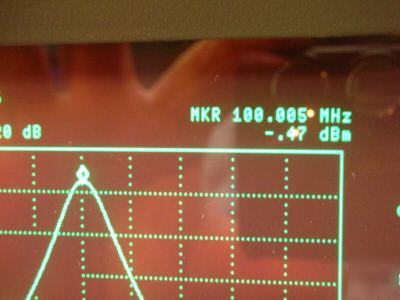 Hp 8591E spectrum analyzer - opt 001 - 041