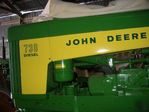 John deere 730 diesel electric start hi crop 3PT in mn