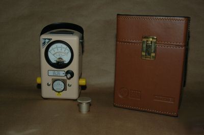 Like new bird apm-16 wattmeter w/carrying case+extras 
