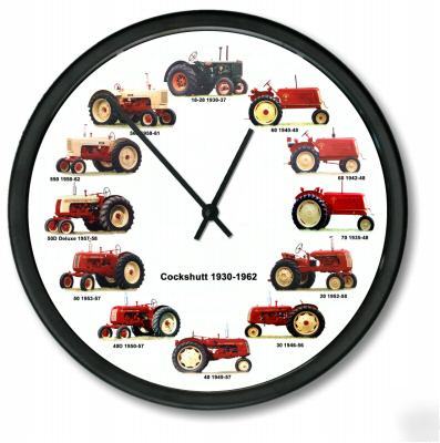 New cockshutt tractor 1930 - 1962 wheel dial clock ca 