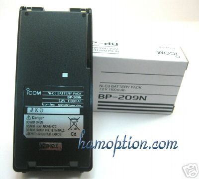 New icom bp-209N ic-U82 ic-A6 ic-F40 ic-F3G ic-F11