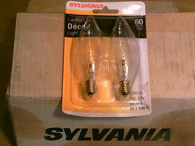New sylvania decor light bulbs 24 units 