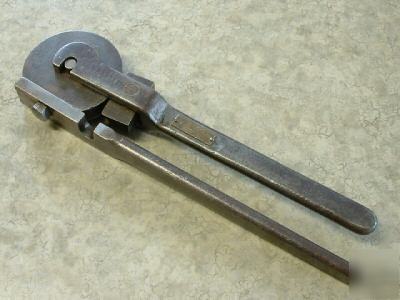 Rare old imperial brass tubing tube pipe bender, 1/2 