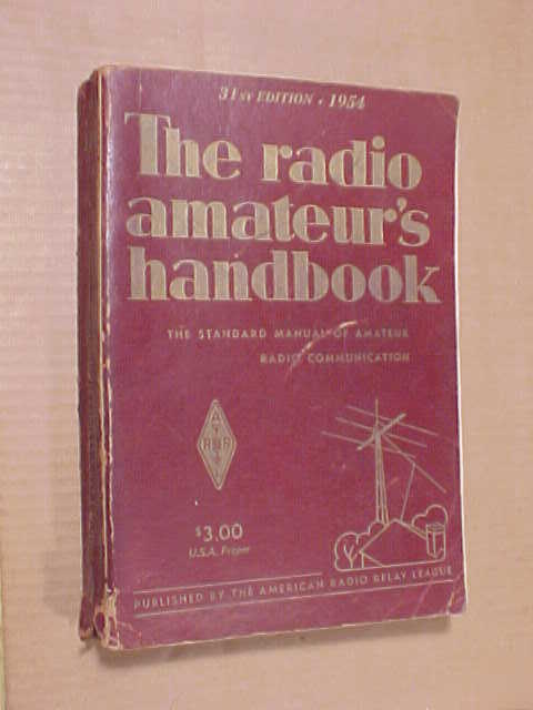 The radio amateur's handbook 31ST edition 1954