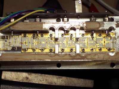 6 ghz driver amplifier, tested at the pictures