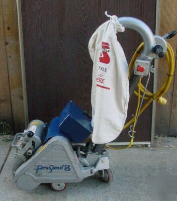 1999 bona x prosand 8 belt floor sander *** ***