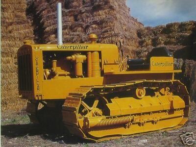 Classic caterpillar crawler tractor book