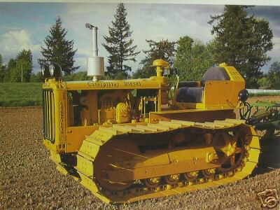 Classic caterpillar crawler tractor book