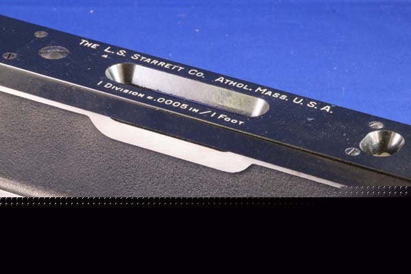 Like new ls starrett master precision level no 199 