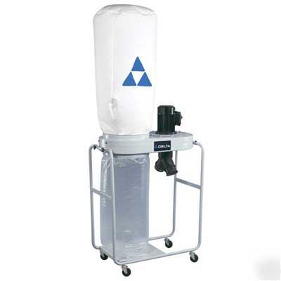 New delta 50-760 1-1/2HP 1200CFM dust collector ( )