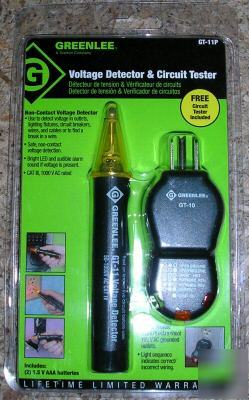 New greenlee gt-11 pocket volt tick voltage detector - 