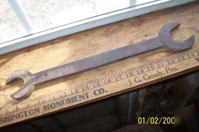 Old john deere tractor plow farm wrench tool