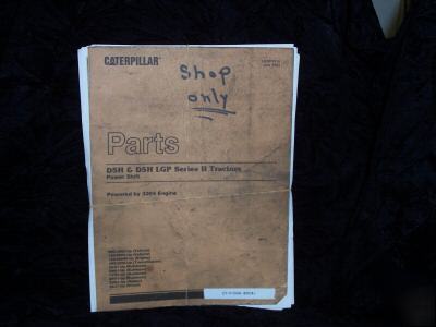 Original caterpillar D5H & D5H lgp seies ii parts book