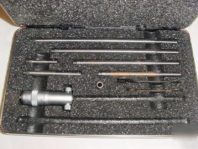 Starrett 124AZ 0 to 8 inch i.d. mics. in padded box