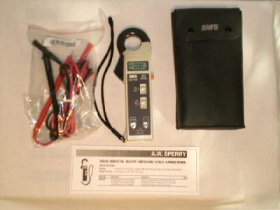 Aws digital snap around volt ohm ammeter dsa-7610