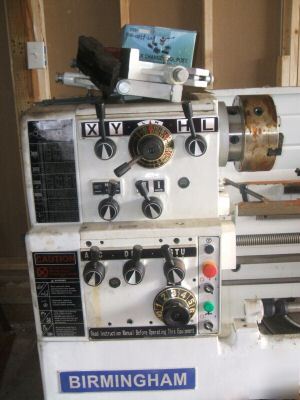 Birmingham lathe model # ycl - 1660