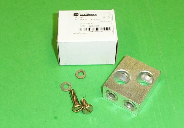 Cutler hammer breaker accessory lug terminal TA602LD