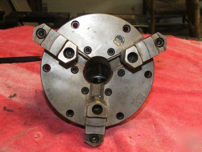 Fadal rotary indexer vh 65 tailstock & 3-jaw buck chuck