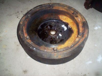 Farmall F12 tractor engine flywheel vintage ihc #3839DX