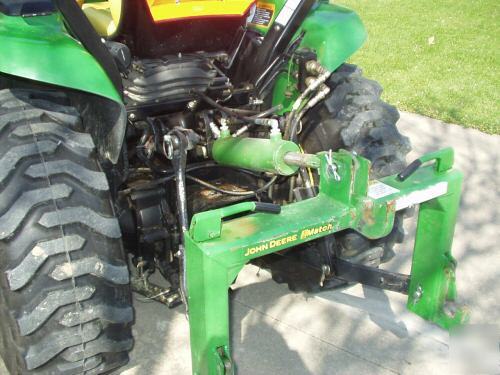 John deere 4210 compact utility tractor 4 wwd hydro 