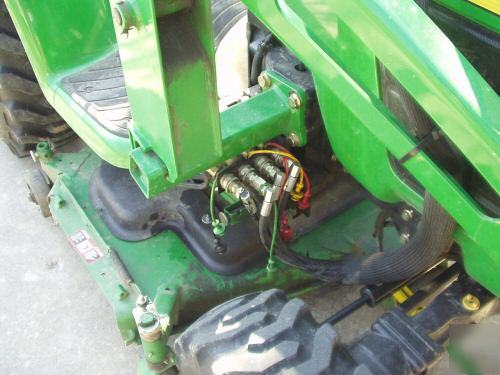 John deere 4210 compact utility tractor 4 wwd hydro 