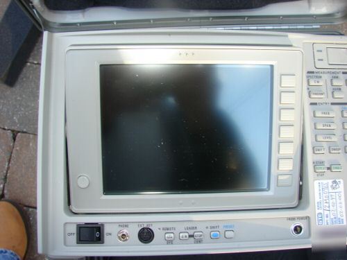 Like new advantest R3463 modulation spectrum analyzer 