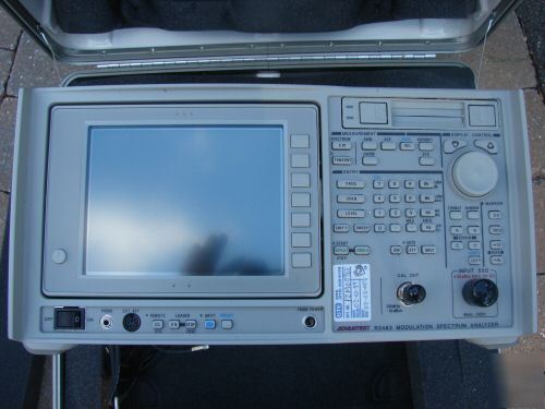 Like new advantest R3463 modulation spectrum analyzer 