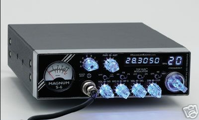 Magnum s-6 nitroknobs 10 meter amateur radio