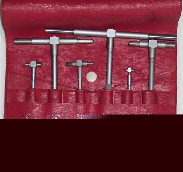 Mitutoyo telescoping gages h code 155-903 .5-6.0 case