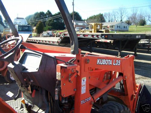 Nice 2001 kubota L35 tractor loader backhoe buysafe