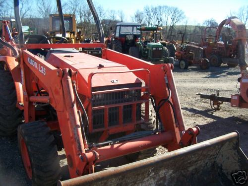 Nice 2001 kubota L35 tractor loader backhoe buysafe