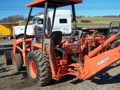 Nice 2001 kubota L35 tractor loader backhoe buysafe