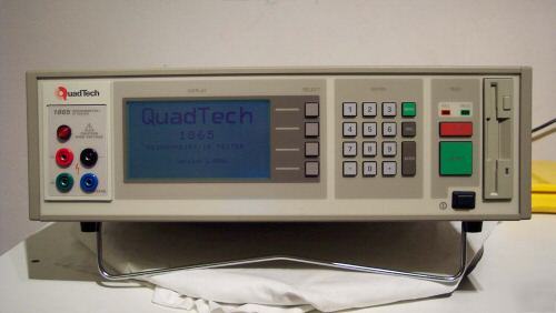 Quadtech 1865 megohmmeter / ir tester