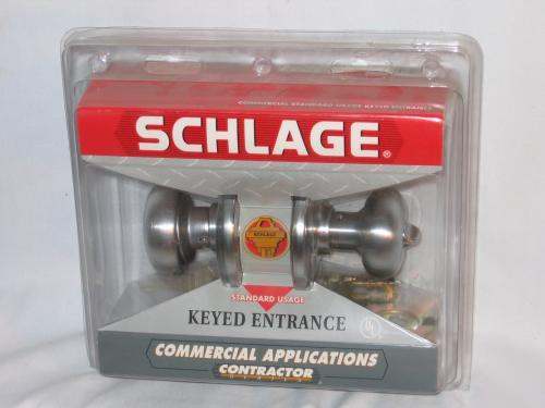 Schlage commercial F51CS standard usage entry door knob